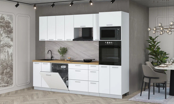 Кухонный гарнитур Интерлиния Мила Лайт 2.7-ПМ1