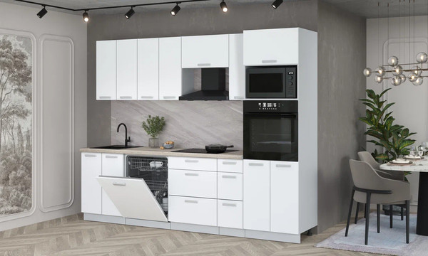 Кухонный гарнитур Интерлиния Мила Лайт 2.7-ПМ1