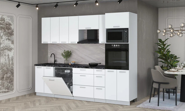 Кухонный гарнитур Интерлиния Мила Лайт 2.7-ПМ1