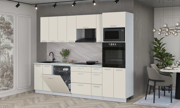 Кухонный гарнитур Интерлиния Мила Лайт 2.7-ПМ1