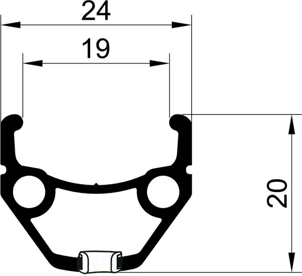 Обод для велосипеда Remerx Dragon L-719 / 5-380330