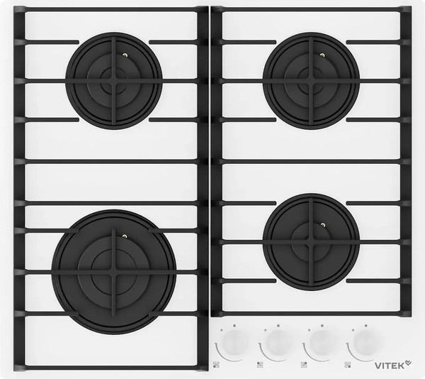 Газовая варочная панель Vitek VGH 6420 WG - фото