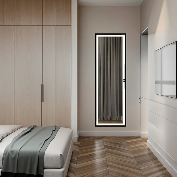 Зеркало Emze Led Line 180х60 / LINE.180.60.CHE.LED