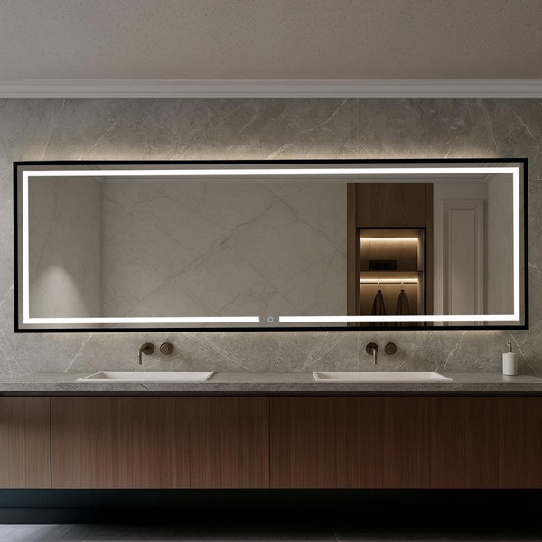 Зеркало Emze Led Line 180х60 / LINE.180.60.CHE.LED