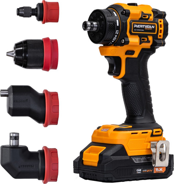 Аккумуляторная дрель-шуруповерт Partisan AD-2150QBL / AD-2150QBLPSN - фото