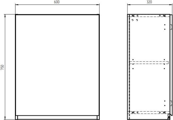 Шкаф навесной для кухни Dipriz Д.73059.2