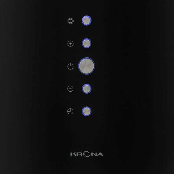 Вытяжка коробчатая Krona Tina Isola 350 Black 3P / КА-00005655