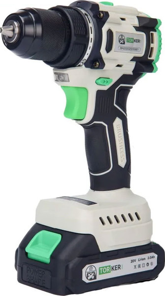 Аккумуляторная дрель-шуруповерт Torker MA20-3 - фото