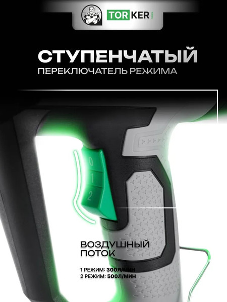 Строительный фен Torker GA2100-01