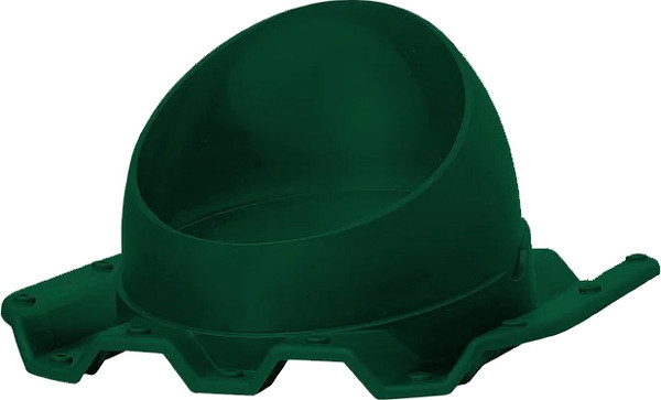 Проходка кровельная Krovent Base-VT Prof 20 125-150 RAL 6005 - фото