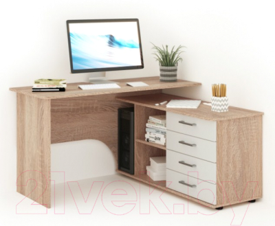 Письменный стол Империал Гарвард ПР 130x120