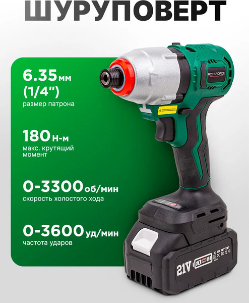 Реноватор RockForce RF-JCB-18MT-B TXM