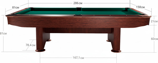 Бильярдный стол Weekend Competition II / 55.006.09.2