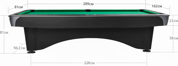 Бильярдный стол DBO Dynamic III / 55.100.09.7