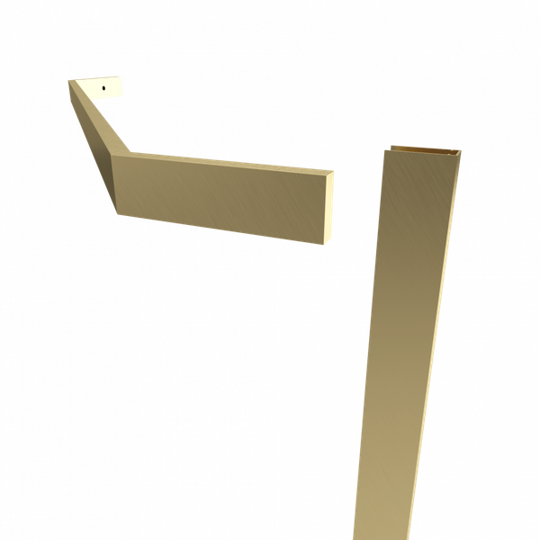 Душевой уголок Triton Дека Голд 90х90