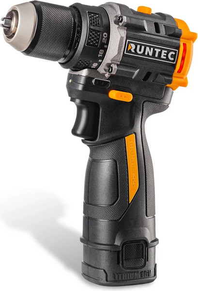 Аккумуляторная дрель-шуруповерт RUNTEC Pro RT-ID123 - фото