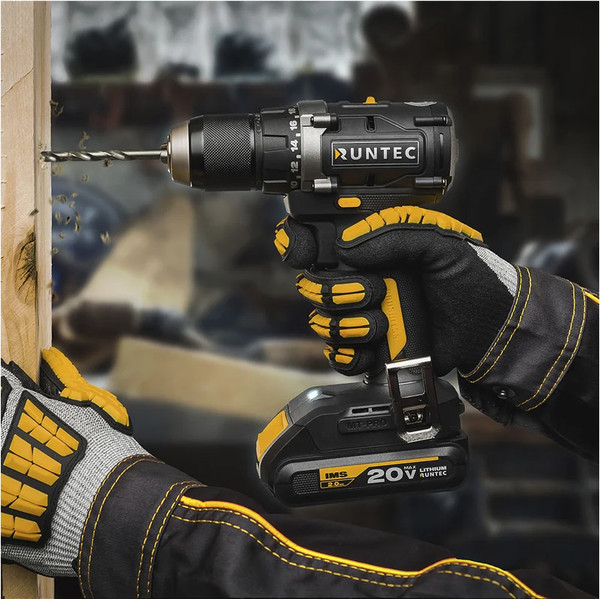 Аккумуляторная дрель-шуруповерт RUNTEC Pro RT-ID221