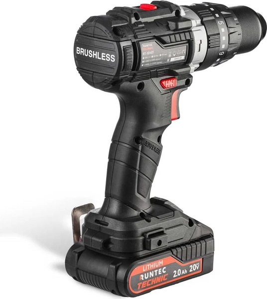 Аккумуляторная дрель-шуруповерт RUNTEC Pro RT-ID40T
