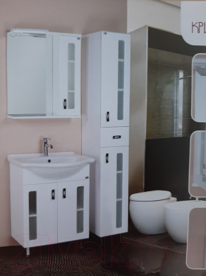 Шкаф-пенал для ванной Onika Кристалл 30.18 У (403050)