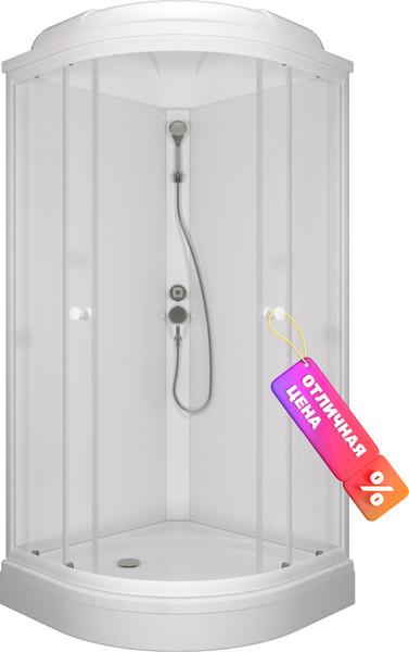 Душевая кабина Saniteco SNT CL-90 90х90 - фото