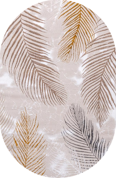 Ковер Белка Прима Овал 20416 25554 - фото