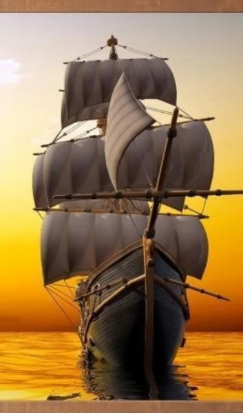 Инфракрасный обогреватель Домашний очаг Корабль / 75669327-2015 - фото