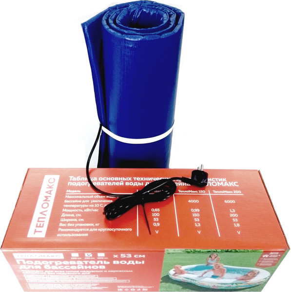Нагреватель воды для бассейна ТеплоМакс 756693212-2015 - фото