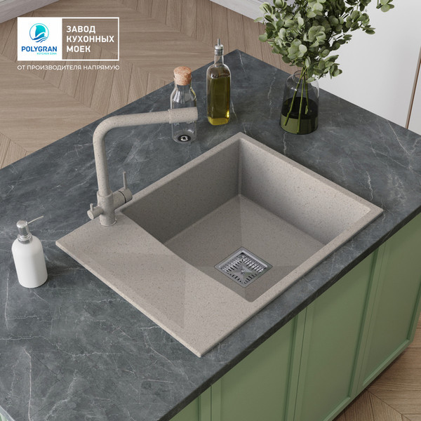 Мойка кухонная Polygran Blade 660
