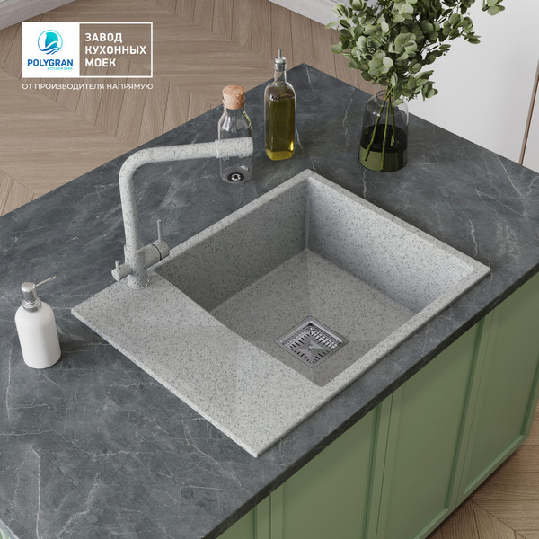 Мойка кухонная Polygran Blade 660