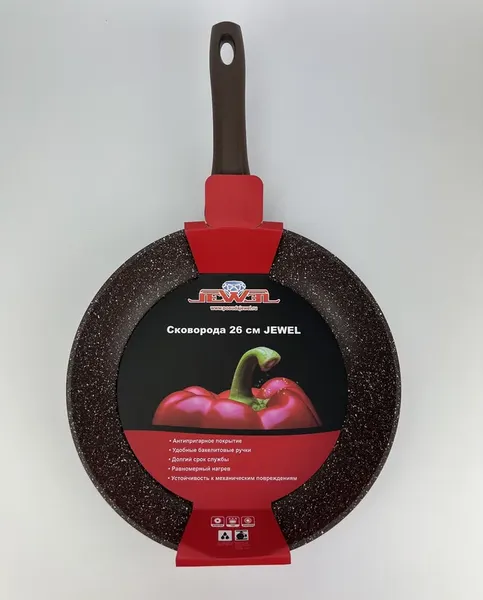 Сковорода JEWEL Шоколад ПП0054-030
