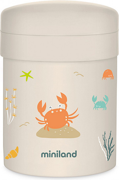 Термос для еды Miniland Thermetic Ocean 700мл Crabsy / 89682 - фото