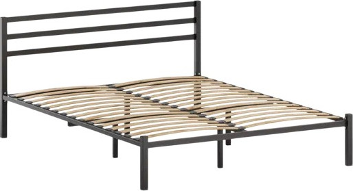 Полуторная кровать Домаклево Сталь 120х190 - фото