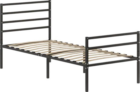 Односпальная кровать Домаклево Металика Г4+Г2 80х190 - фото