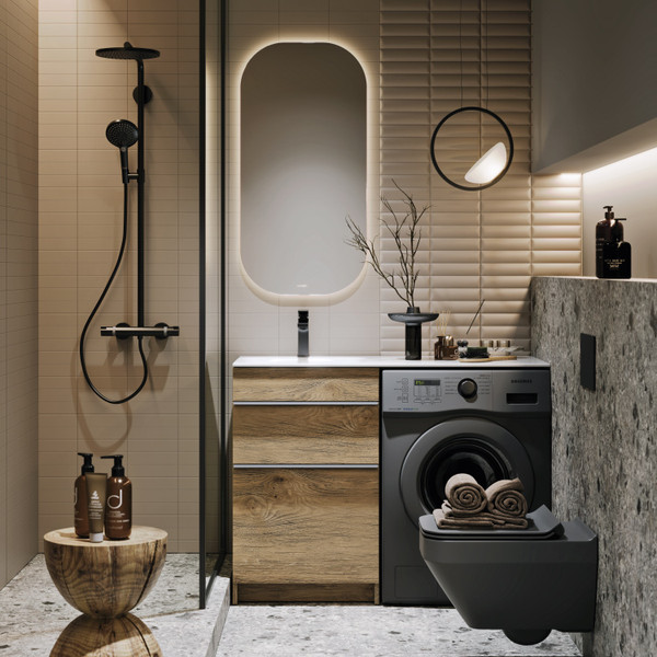 Тумба под умывальник Aqwella Terra TER01052NDB - фото