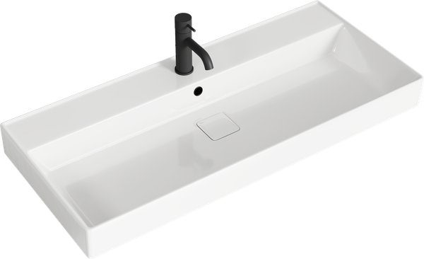 Тумба с умывальником Aqwella Pure PUR0110ST+4610119205164