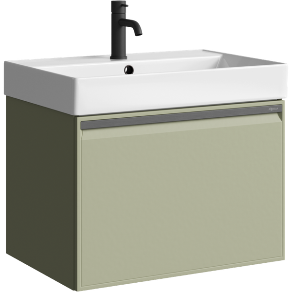 Тумба с умывальником Aqwella Pure PUR0165SH+4610119204013 - фото