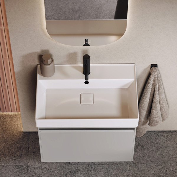 Тумба с умывальником Aqwella Pure PUR0165ST+4610119204013