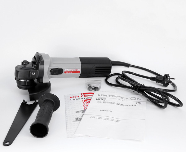 Угловая шлифовальная машина Интерскол УШМ-125/750 (981.0.0.70)