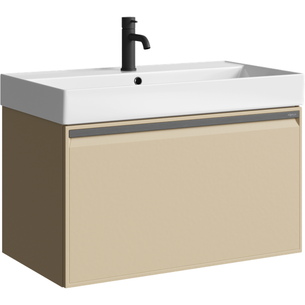 Тумба с умывальником Aqwella Pure PUR0108KS+4610119205126 - фото