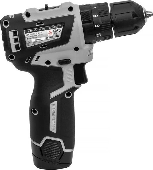 Аккумуляторная дрель-шуруповерт Интерскол ДАУ-10/12В (767.2.2.45)