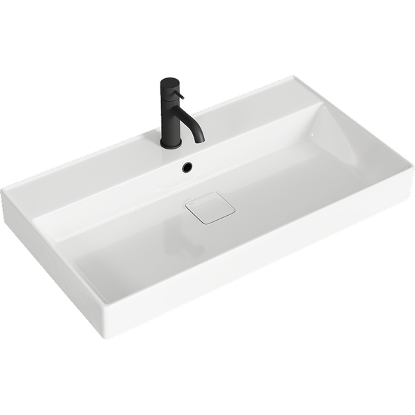 Тумба с умывальником Aqwella Geometria GE01082ST+4610119205126