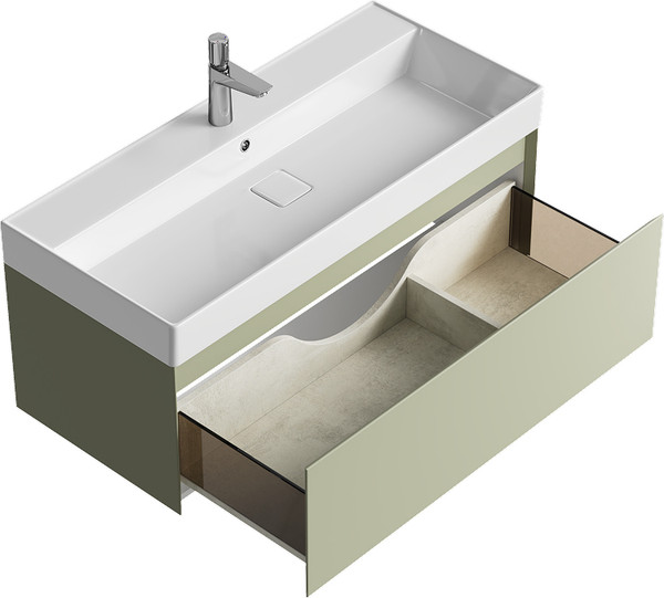 Тумба с умывальником Aqwella Geometria GE01101SH+4610119205164
