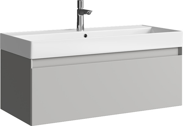 Тумба с умывальником Aqwella Geometria GE01101ST+4610119205164 - фото