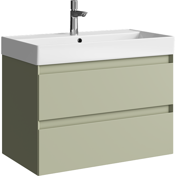 Тумба с умывальником Aqwella Geometria GE01082SH+4610119205126 - фото