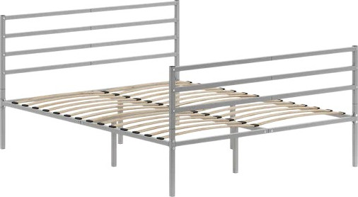 Полуторная кровать Домаклево Металика Г4+Г3 140х200 - фото