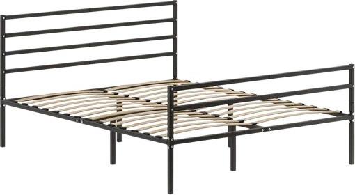 Двуспальная кровать Домаклево Металика Г4+Г2 160х190 - фото