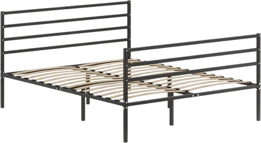 Двуспальная кровать Домаклево Металика Г4+Г3 160х200 - фото