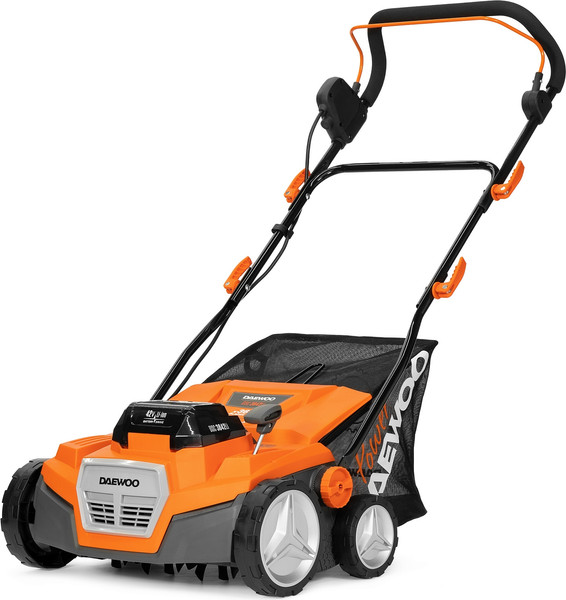 Аэратор-скарификатор для газона аккумуляторный Daewoo Power DSC 3842Li SET - фото