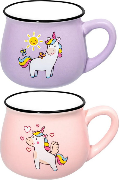 Набор кружек Elan Gallery Сказочный единорог / 880231
