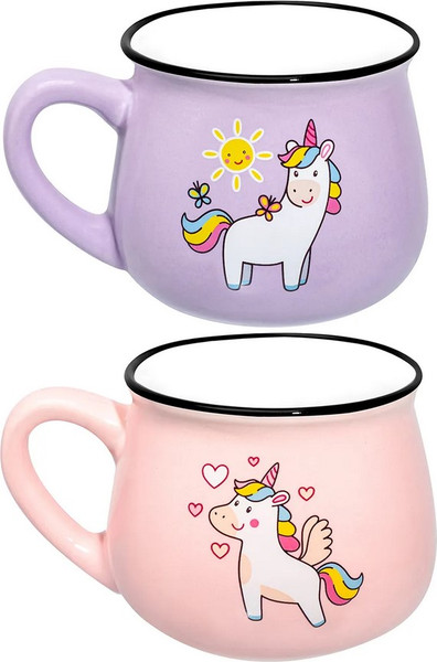 Набор кружек Elan Gallery Сказочный единорог / 880231
